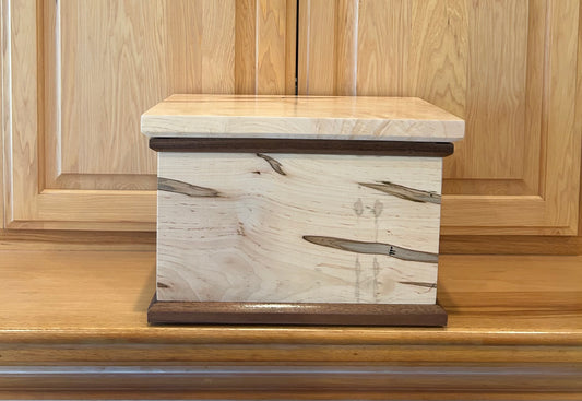 Ambrosia Maple Burial Urn Handcrafted