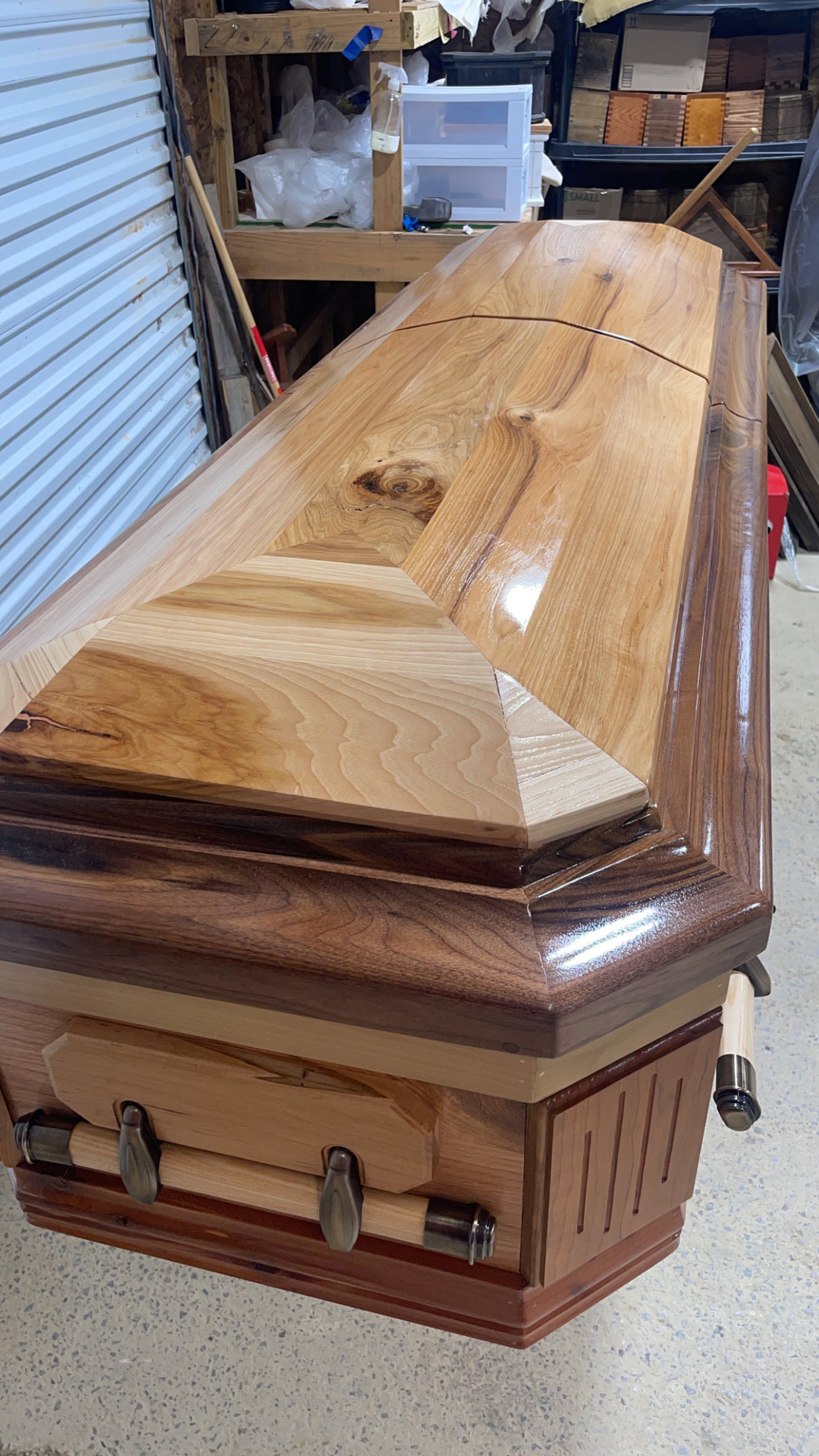 Amish Woods of America Solid Wood Casket