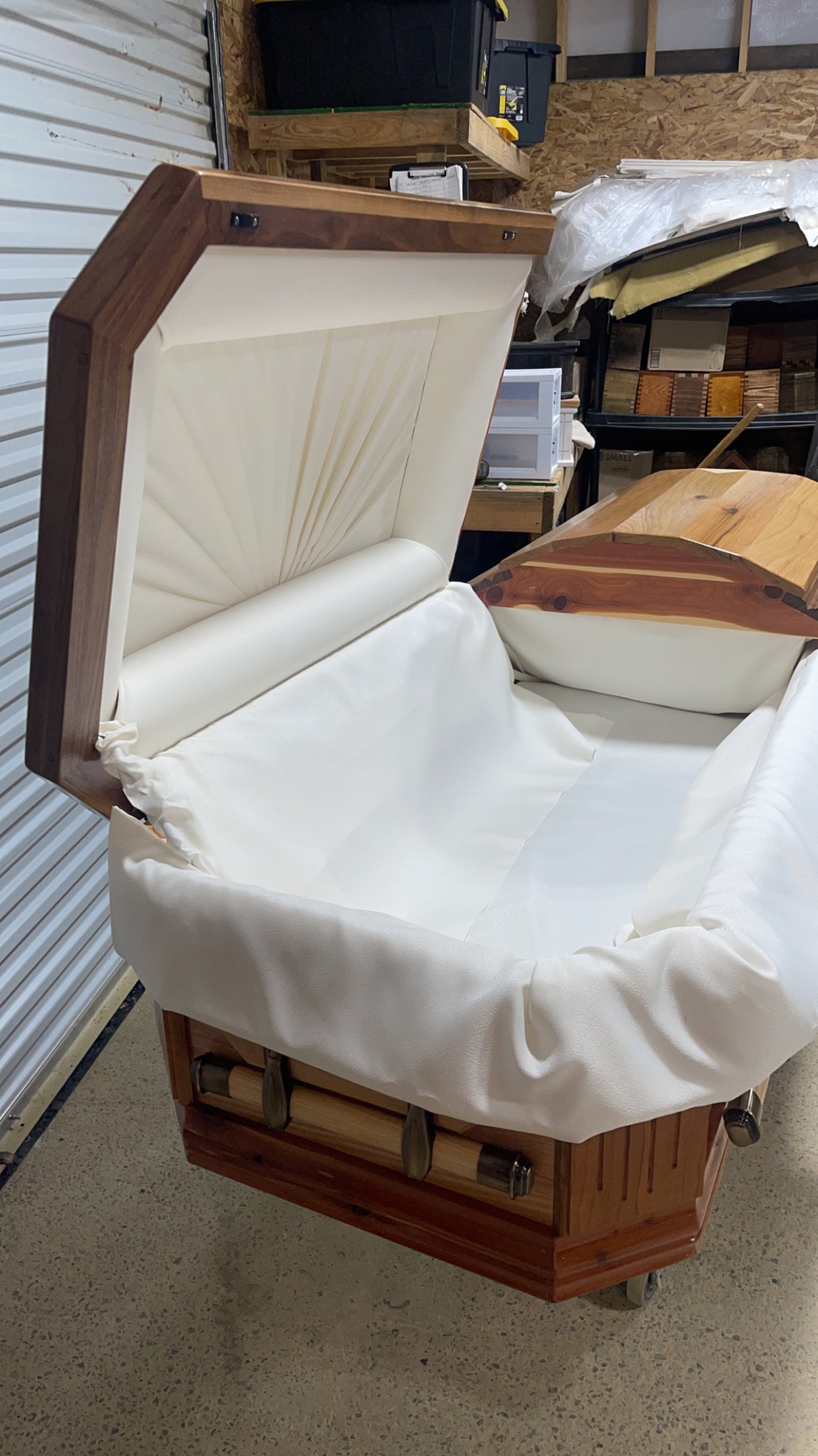 Amish Woods of America Solid Wood Casket