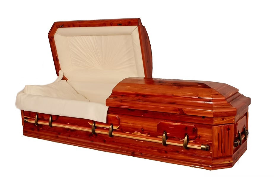 Charleston Amish Cedar Casket